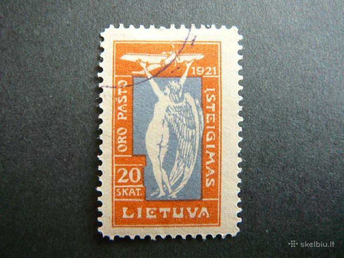 Lietuva 1921 Angeliukai 20sk. antsp. lit109a