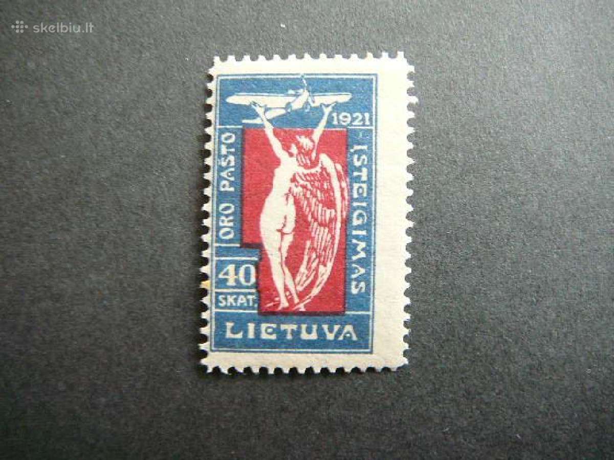 Lietuva 1921 Angeliukai 40sk. svarus lit110sp