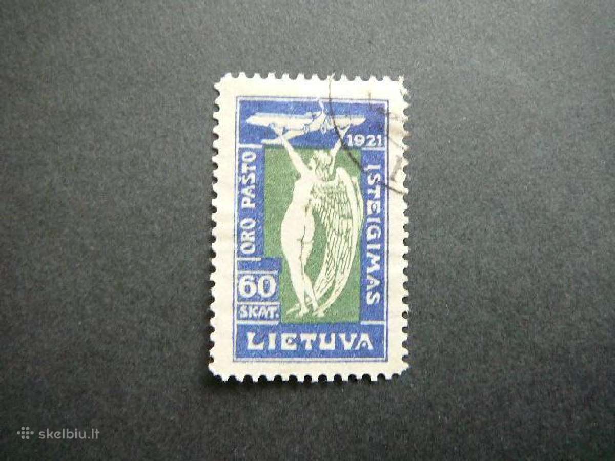 Lietuva 1921 Angeliukai 60sk. antsp. lit111a