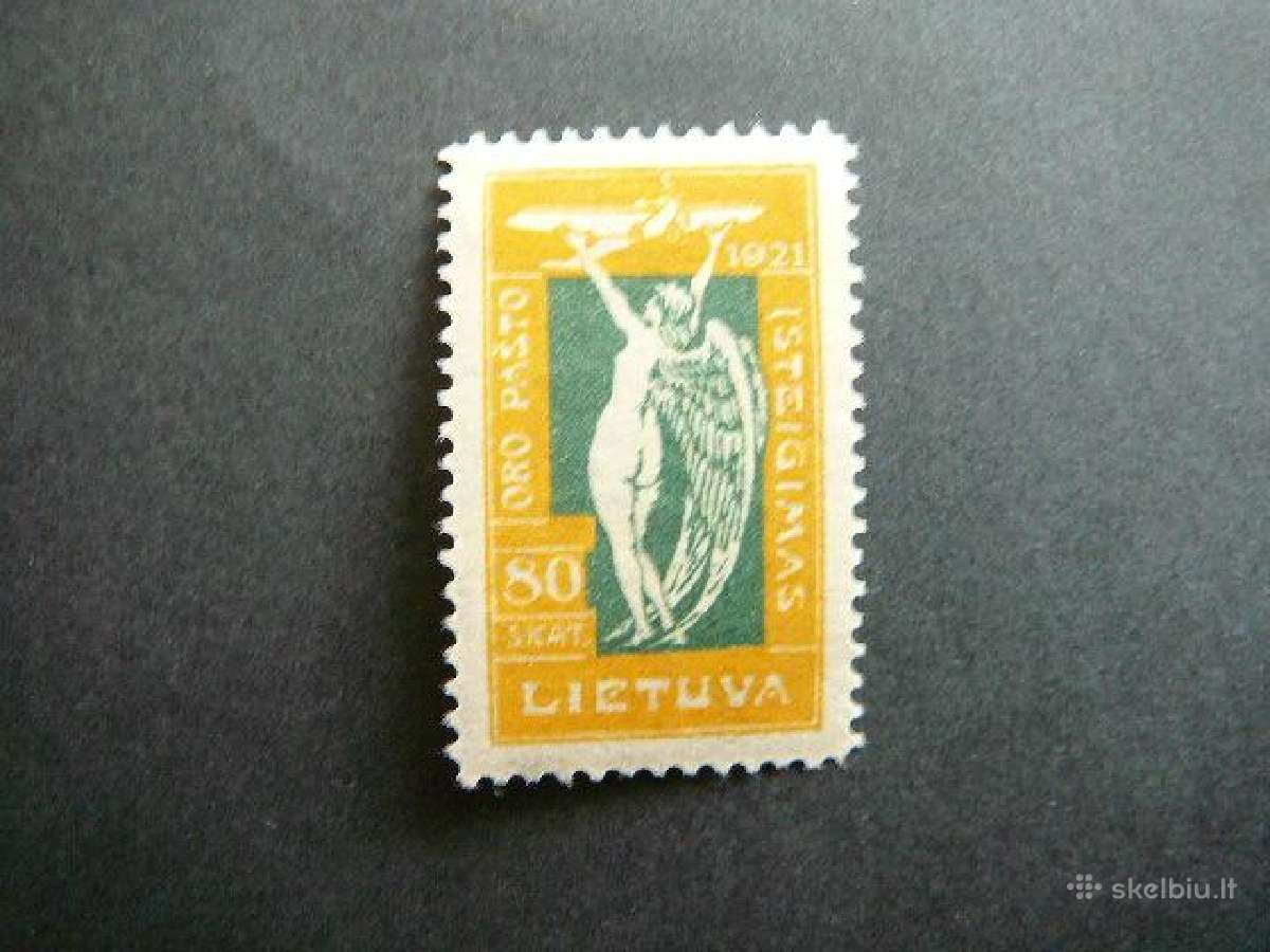 Lietuva 1921 Angeliukai 80sk. svarus lit112sp