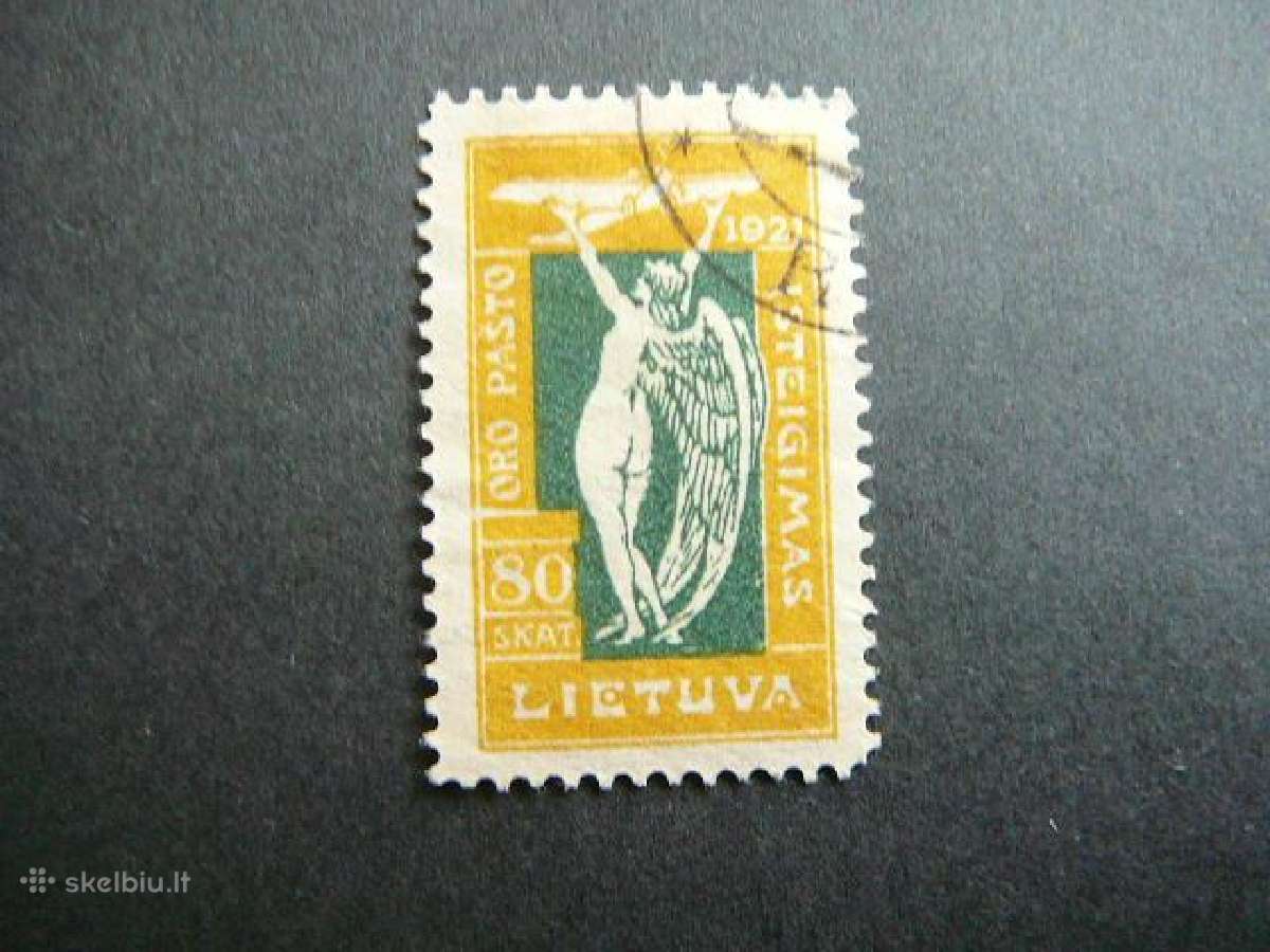 Lietuva 1921 Angeliukai 80sk. antsp. lit112a