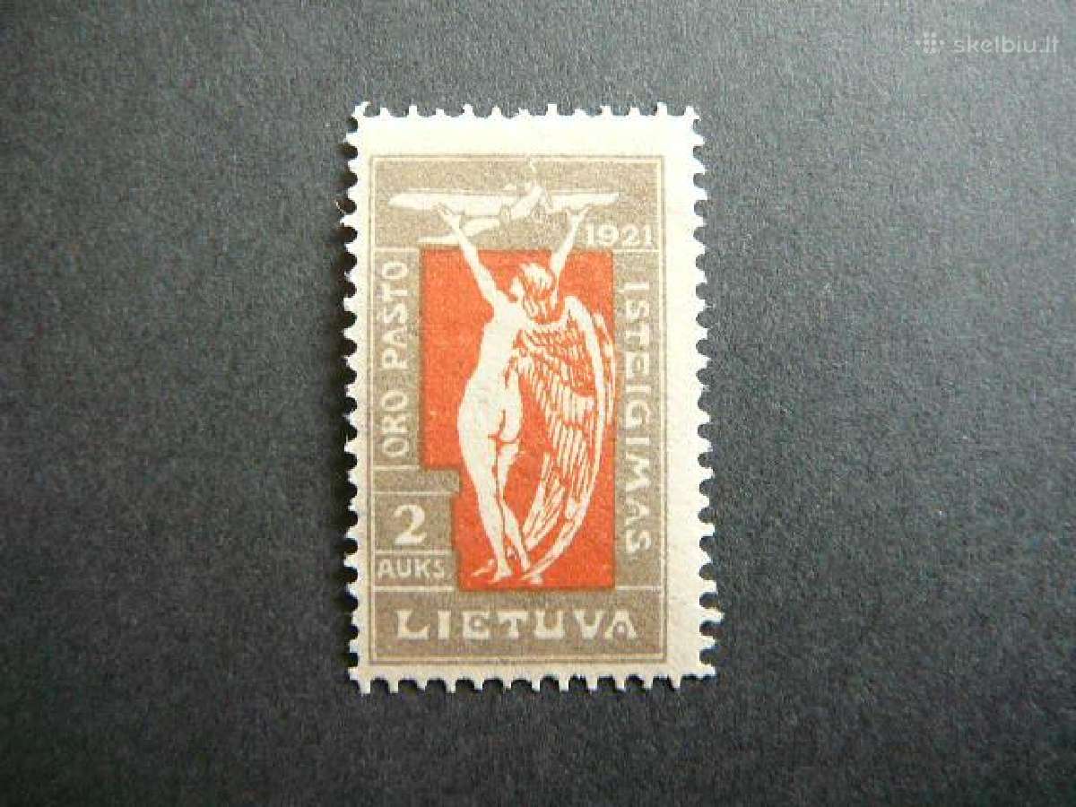 Lietuva 1921 Angeliukai 2a. svarus lit114sp