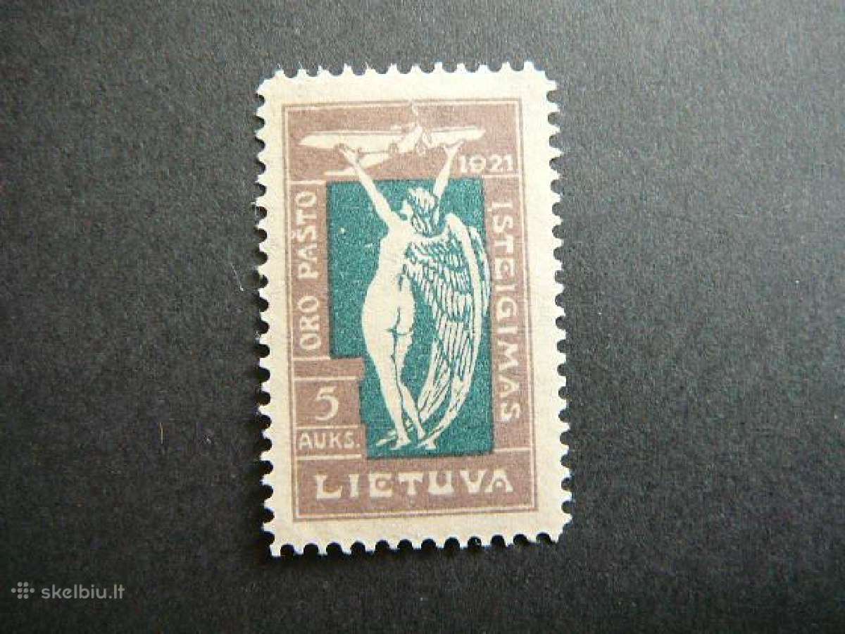 Lietuva 1921 Angeliukai 5a. svarus lit115sp