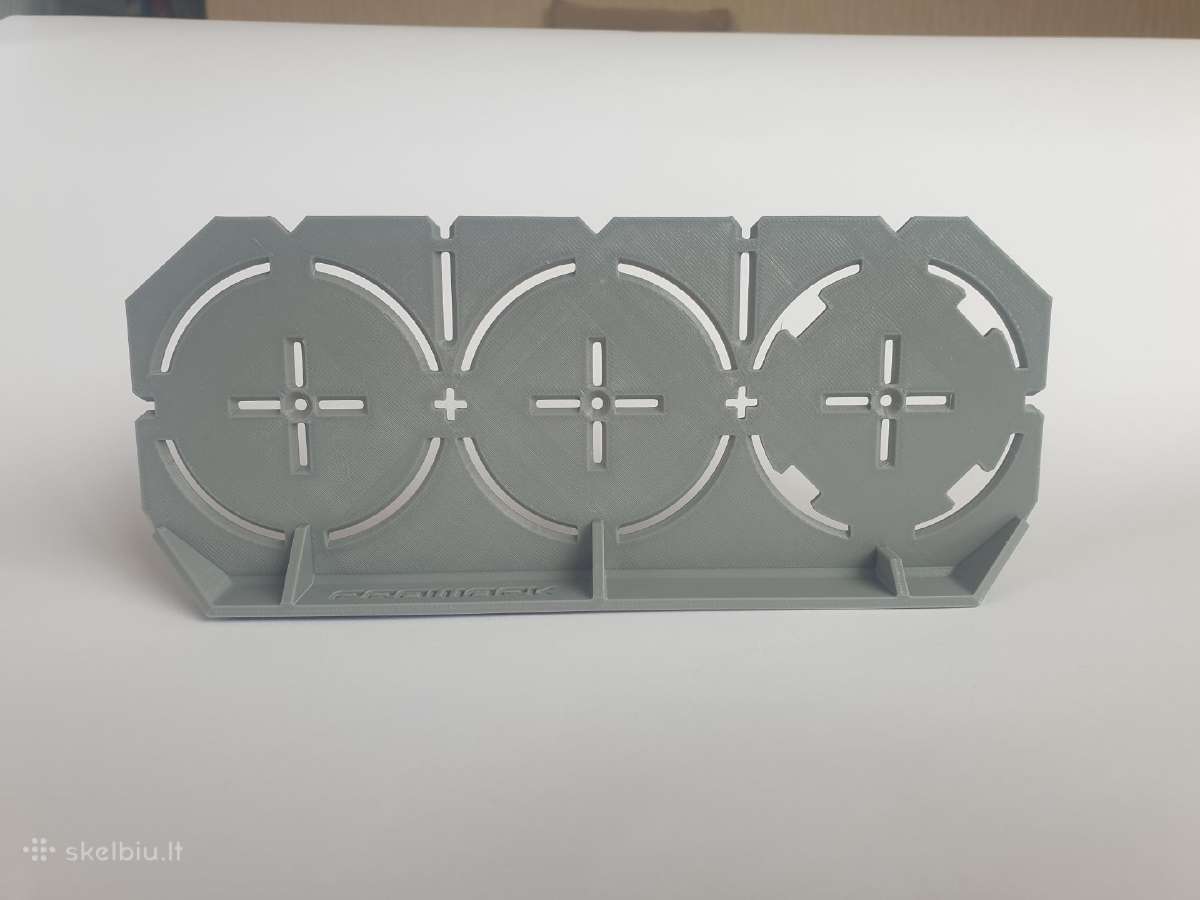 Rozečių žymėjimo šablonas 68 ir 72mm - nuotraukos Nr. 2