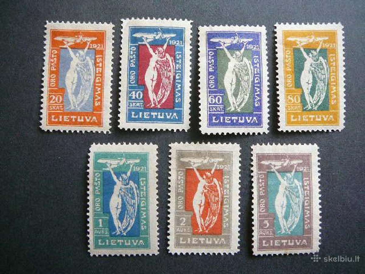Lietuva 1921 Angeliukai svarus lit109/5sp