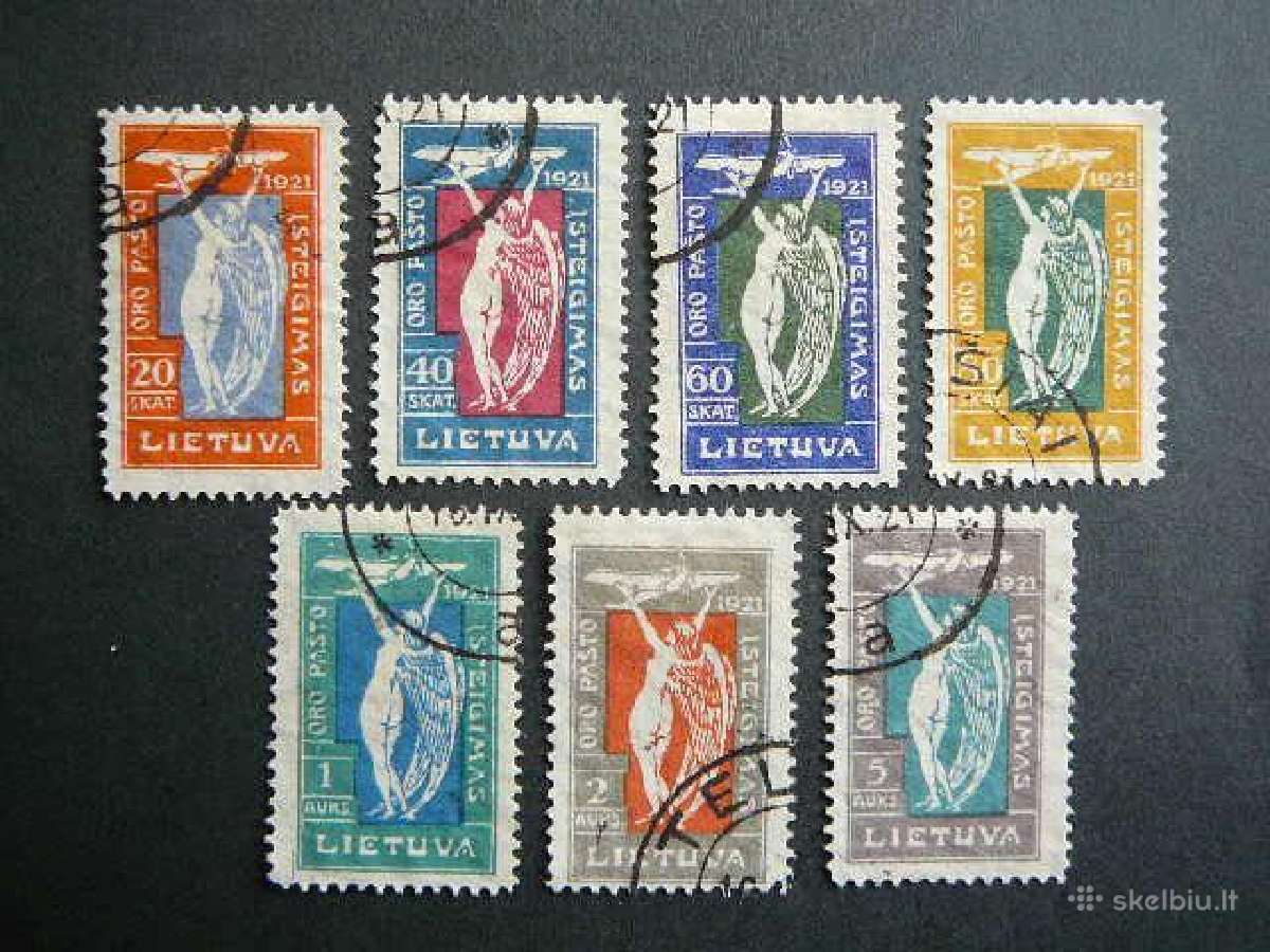 Lietuva 1921 Angeliukai antsp. lit109/5a