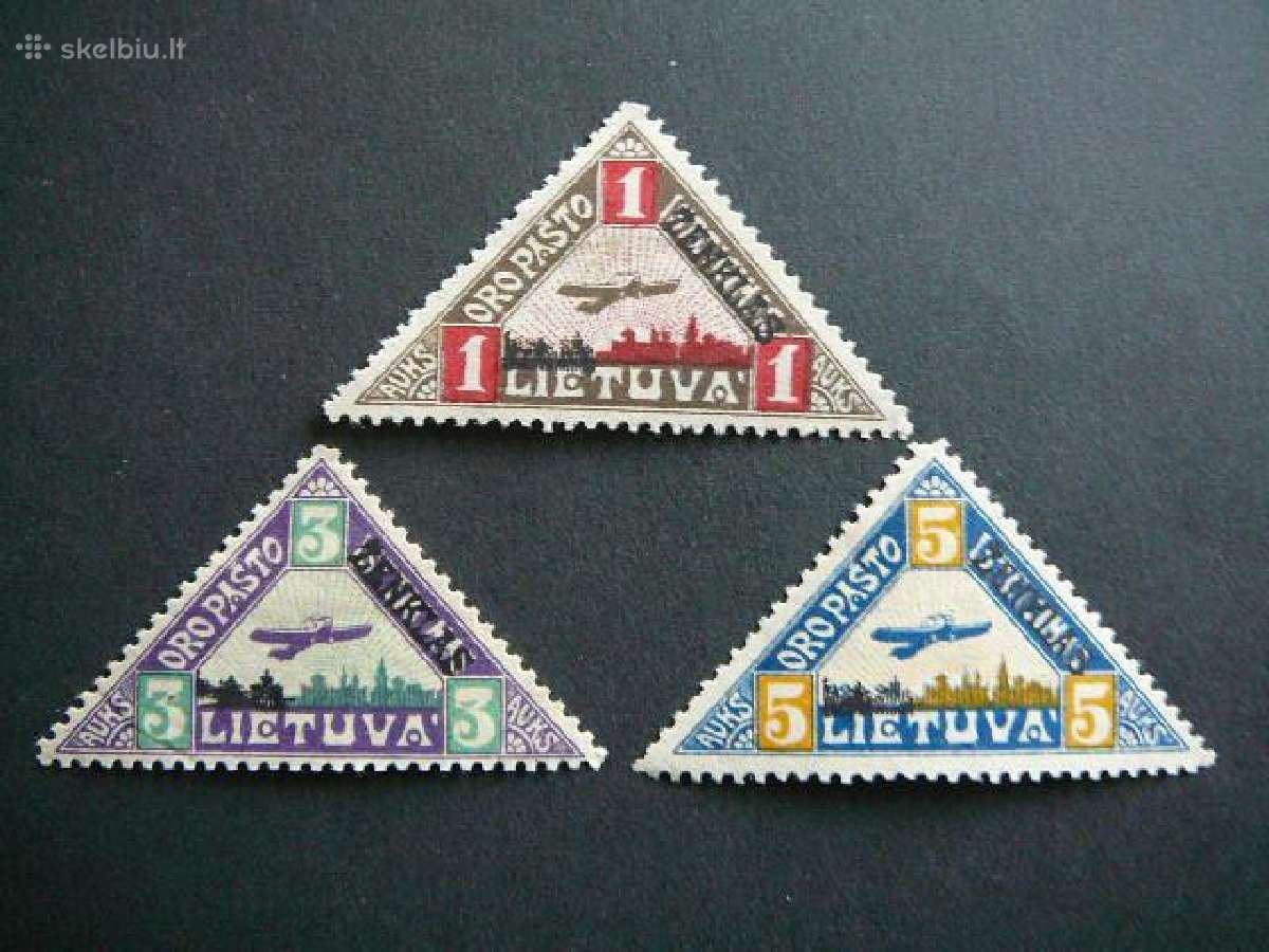 Lietuva 1922 Lektuvai svarus lit118/0sp