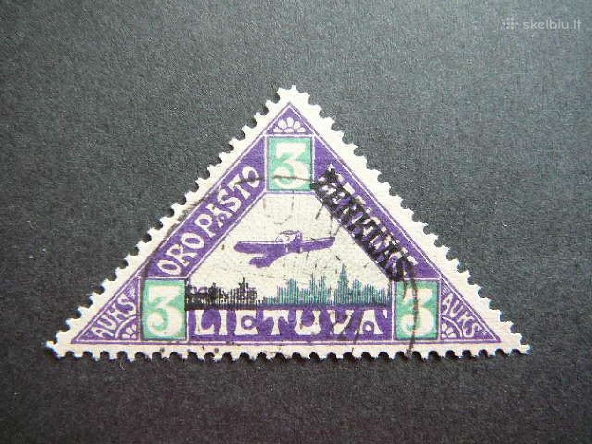 Lietuva 1922 Lektuvai antsp. lit119a