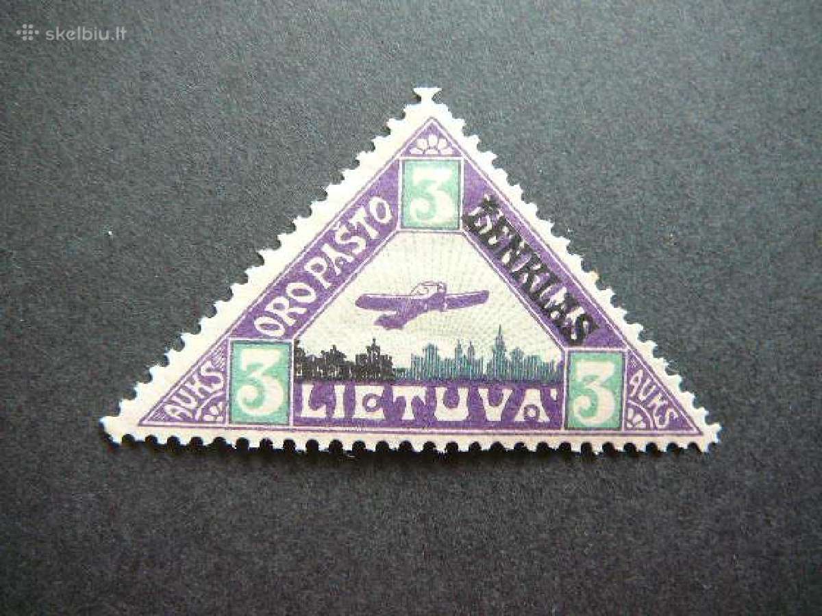 Lietuva 1922 Lektuvai svarus lit119sp