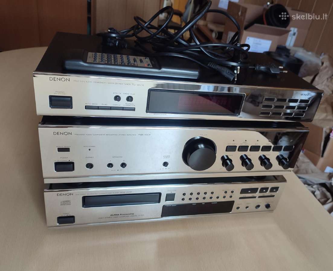 Denon 95 Cr (Crome special limited) komplektas - nuotraukos Nr. 2