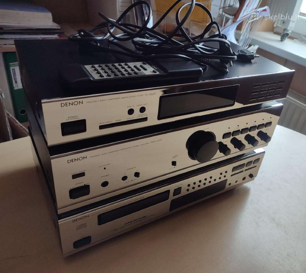 Denon 95 Cr (Crome special limited) komplektas - nuotraukos Nr. 5