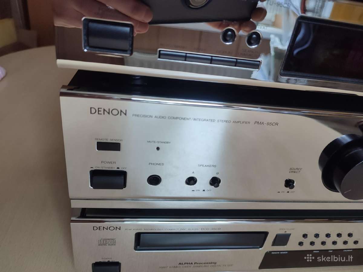 Denon 95 Cr (Crome special limited) komplektas - nuotraukos Nr. 4