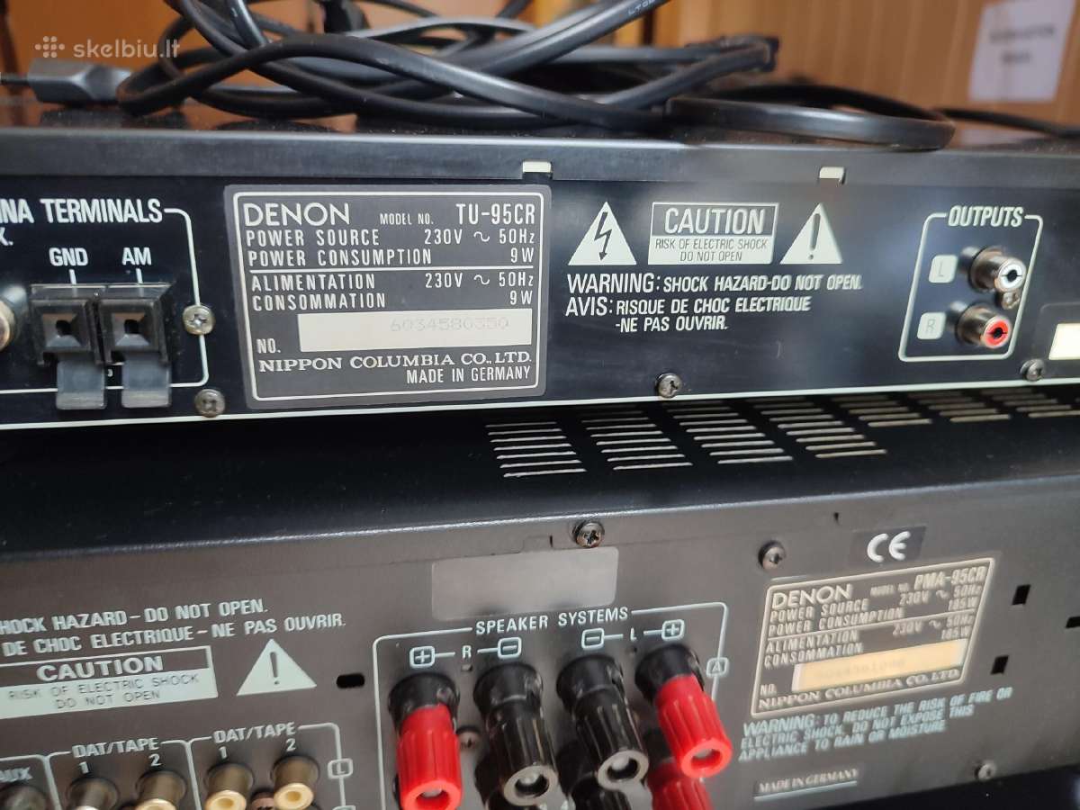 Denon 95 Cr (Crome special limited) komplektas - nuotraukos Nr. 8