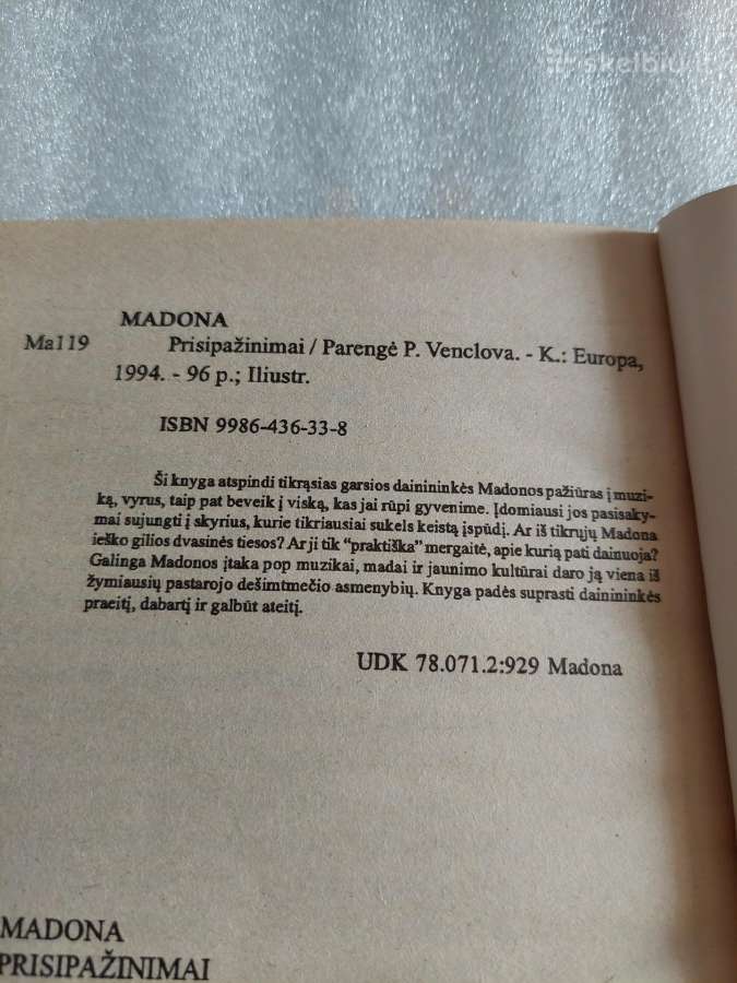 Madona. Prisipažinimai - nuotraukos Nr. 3