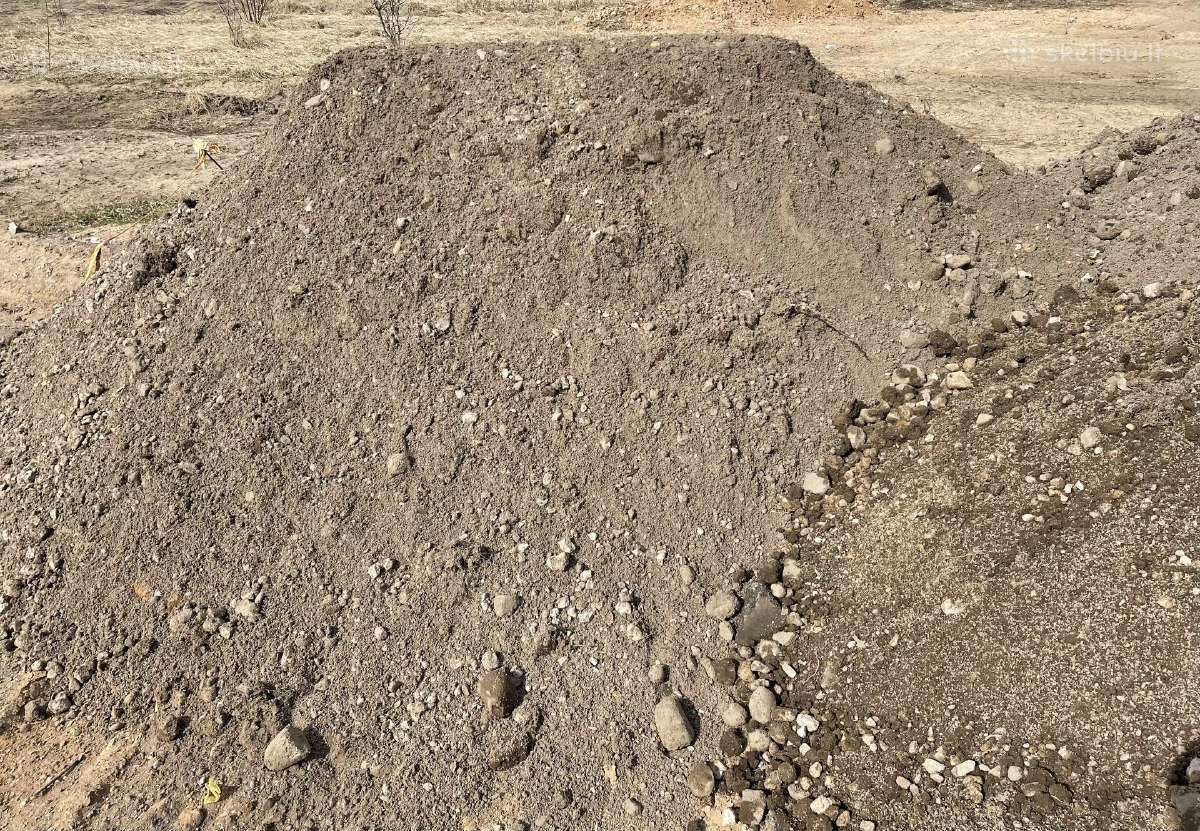 Priimu gruntą sklypo pakelimui Jauniunai Širvintu