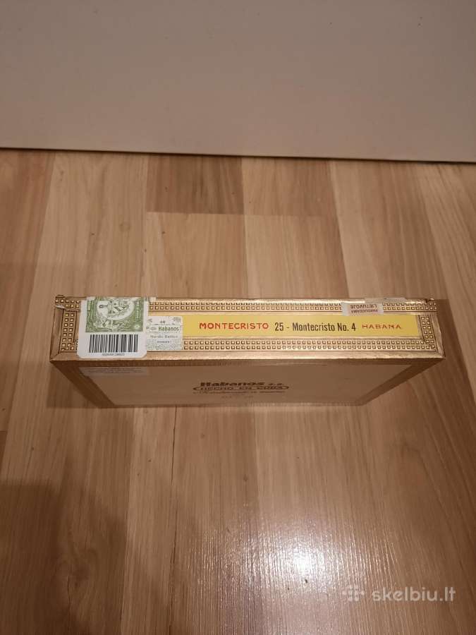 19. Cigarų dėžutė Montecristo - nuotraukos Nr. 3