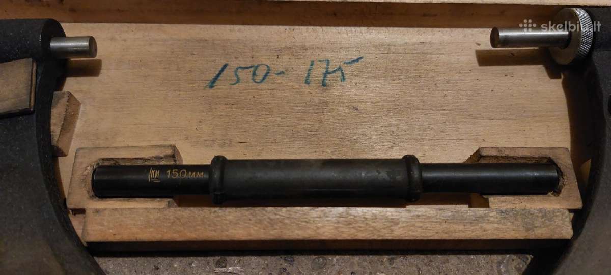 Mikrometrai: 150-175, 175-200 mm - nuotraukos Nr. 3