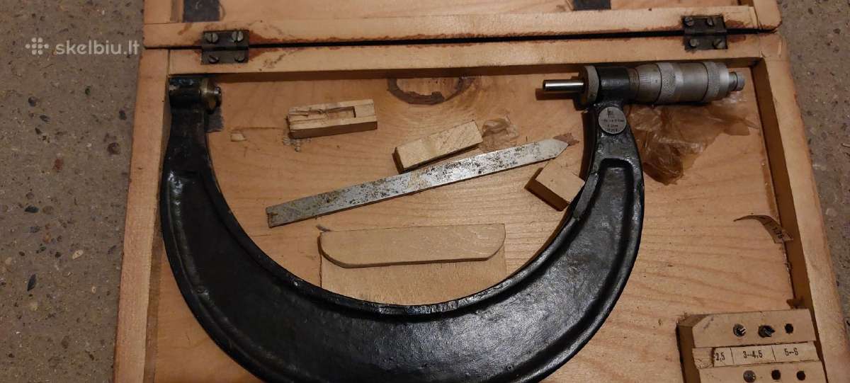 Mikrometrai: 150-175, 175-200 mm - nuotraukos Nr. 5