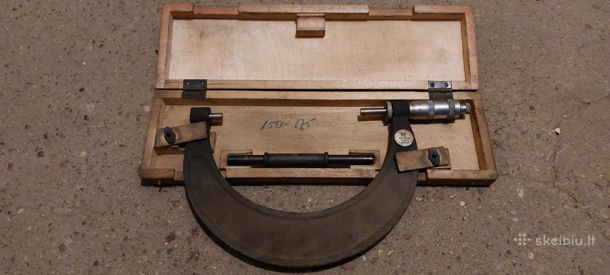 Mikrometrai: 150-175, 175-200 mm