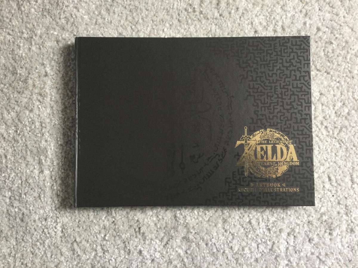 Zelda tears of kingdom art book