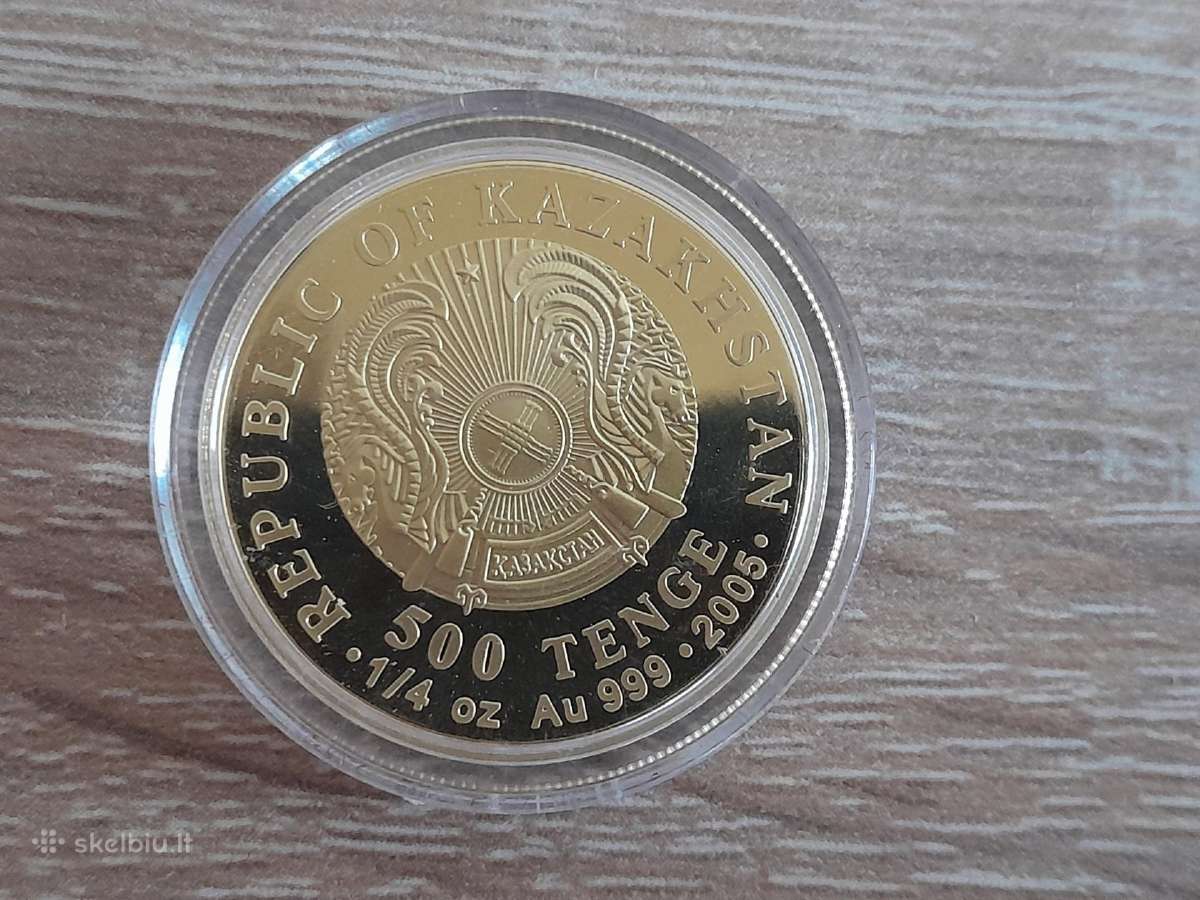 Auksinė moneta su briliantais 1/4 oz - nuotraukos Nr. 2