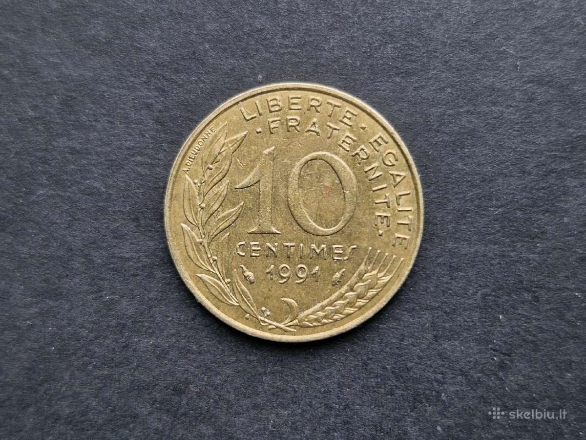 Atnaujinta. Prancūzijos Respublikos monetos - nuotraukos Nr. 12