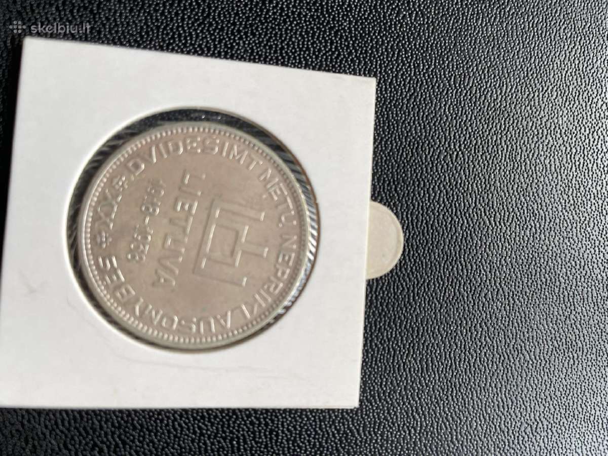 10 litų Smetona - nuotraukos Nr. 2