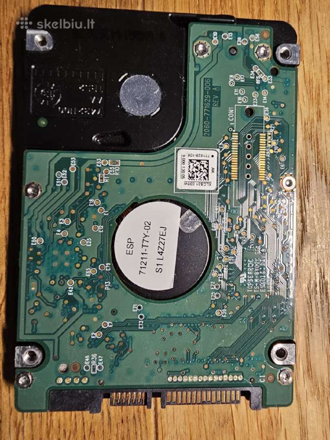 Mires Wd black 750gb kietasis diskas dalims - nuotraukos Nr. 2