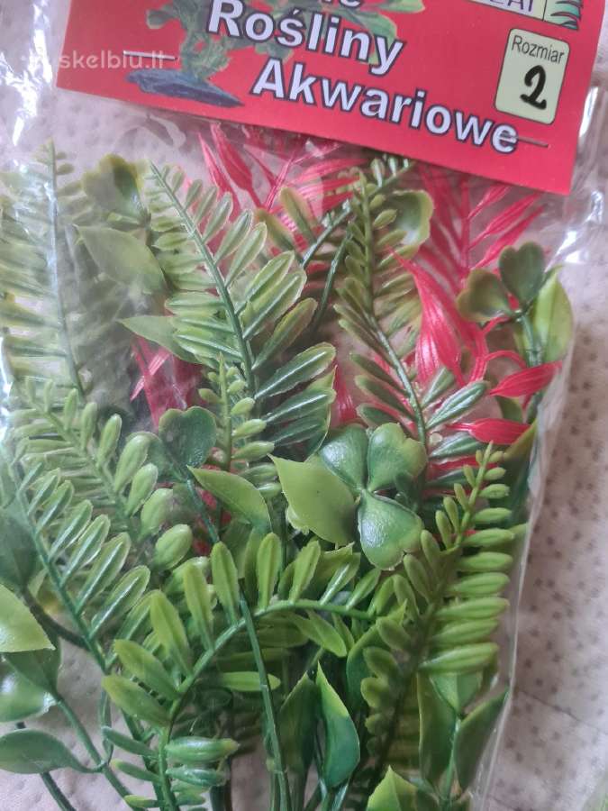 Akvariumo dirbtiniai augalai - nuotraukos Nr. 3