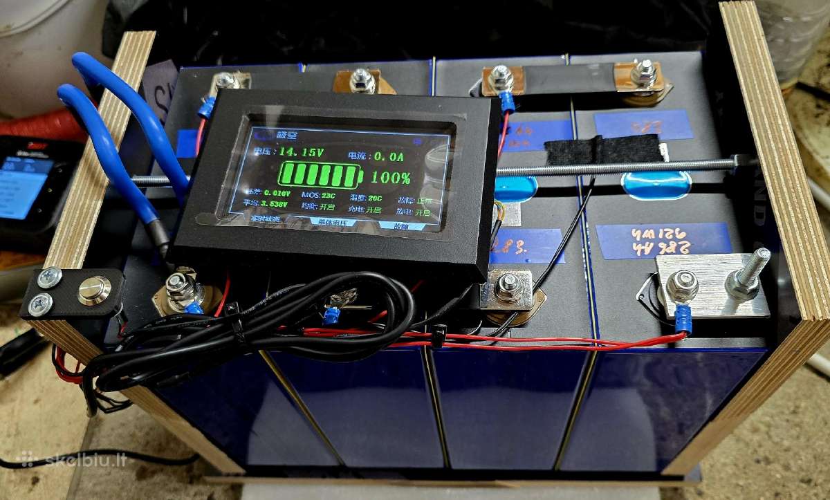 12v 295ah 3.7kwh Lifepo4 baterija - nuotraukos Nr. 3