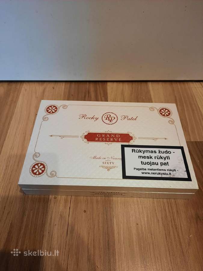 18. Cigarų dėžė Rocky Patel
