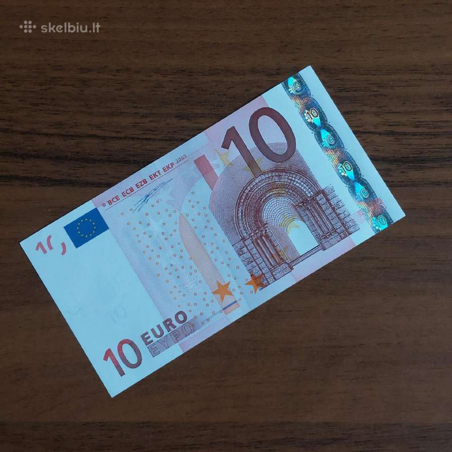 10 Euro 2002 X - Germany / Frequency 4% ( rare )