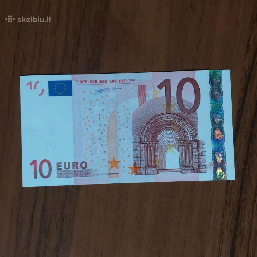 10 Euro 2002 X - Germany / Frequency 4% ( rare ) - nuotraukos Nr. 2