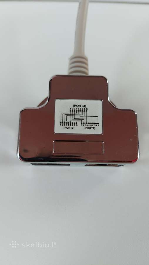 Internet adapteris/šakotuvas nuo1xrj45 iki 2xrj45 - nuotraukos Nr. 3