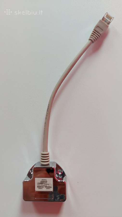 Internet adapteris/šakotuvas nuo1xrj45 iki 2xrj45 - nuotraukos Nr. 5