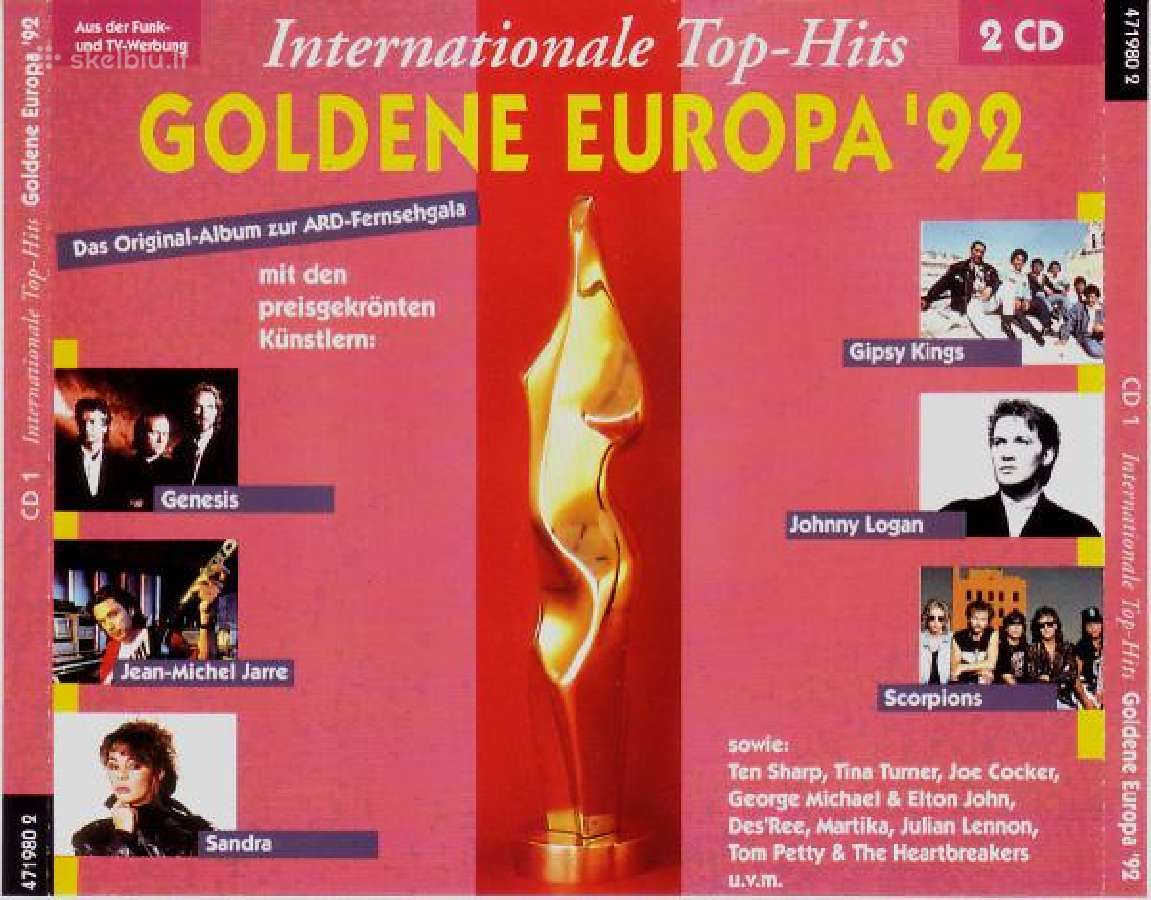 Rinkinys Goldene Europa '92
