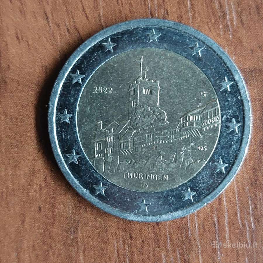 2 Euro 2022 D Thuringen / Vokietija . - nuotraukos Nr. 2