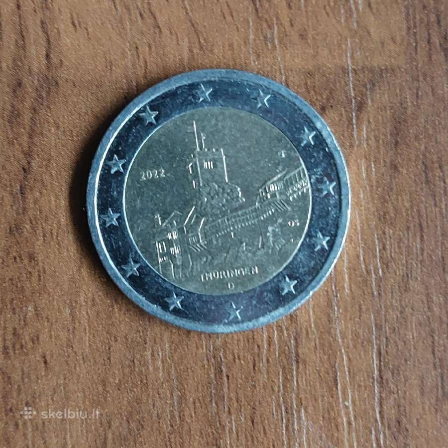 2 Euro 2022 D Thuringen / Vokietija . - nuotraukos Nr. 3