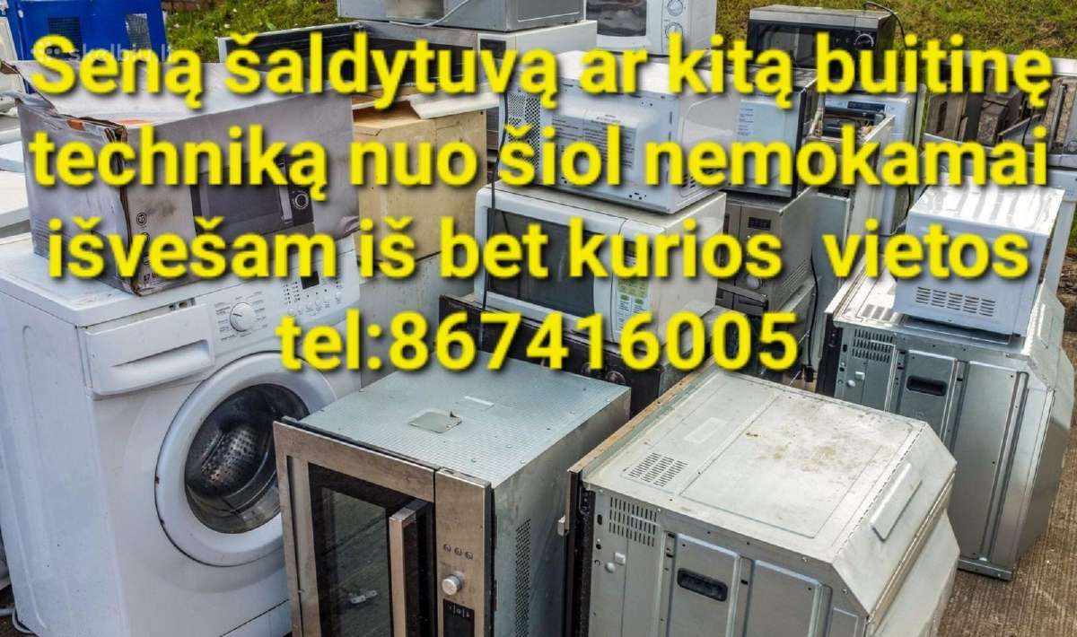 Greitai ir Nemokamai Išvežama Buitine Technika - nuotraukos Nr. 3