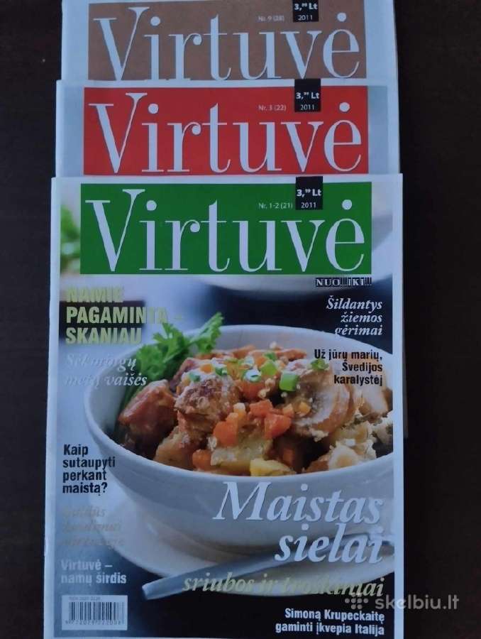 Žurnalai virtuvė