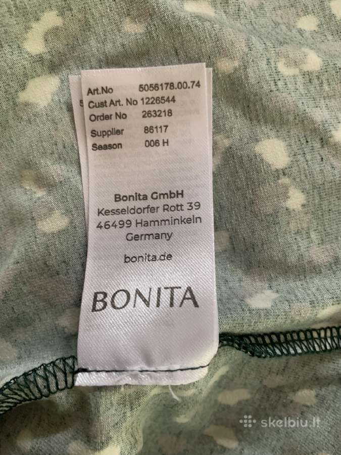 Žalia trikotažinė Bonita suknelė - nuotraukos Nr. 13