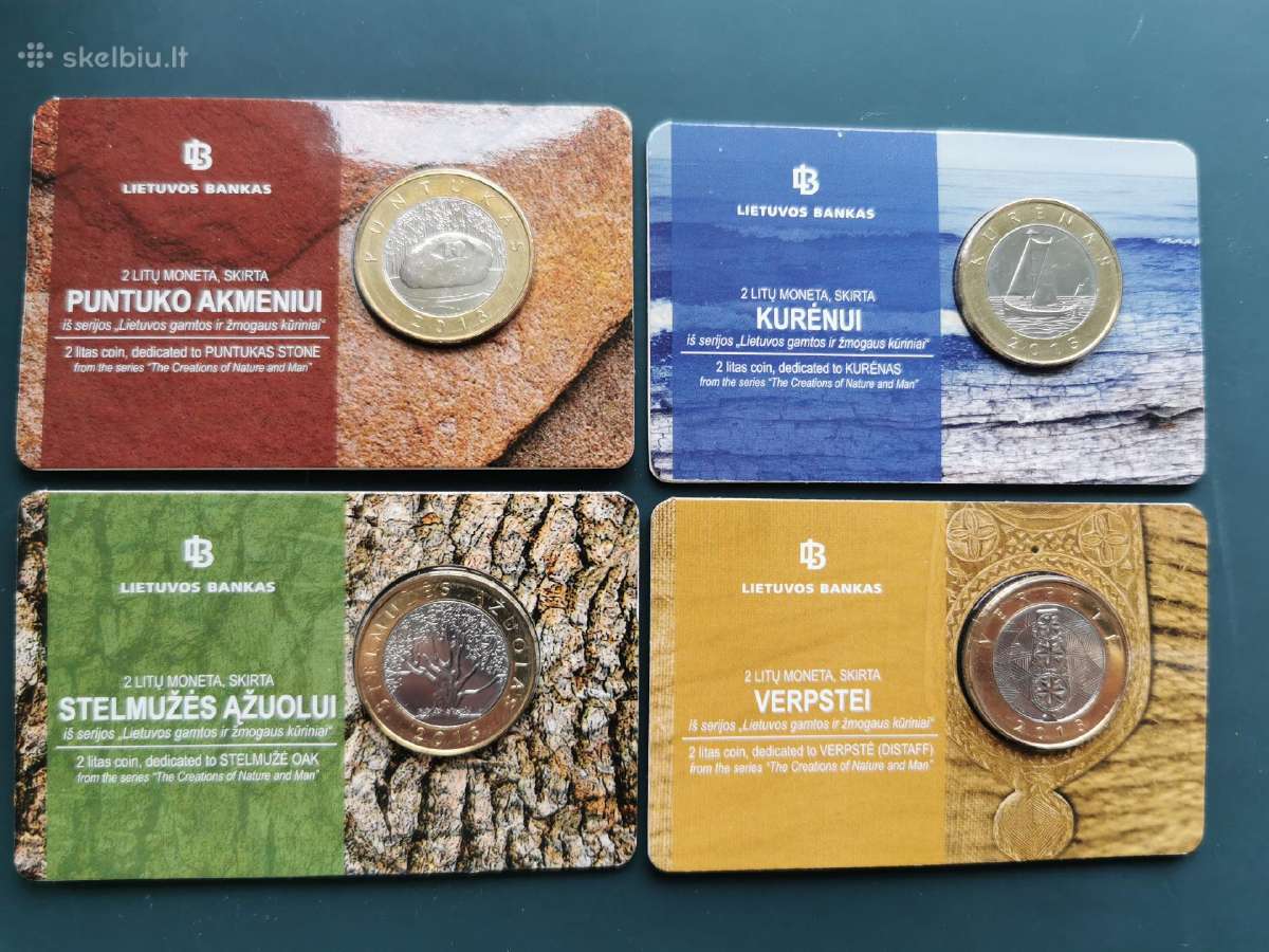 Lietuva 2013 kortelės Žmogaus ir gamtos kūriniams