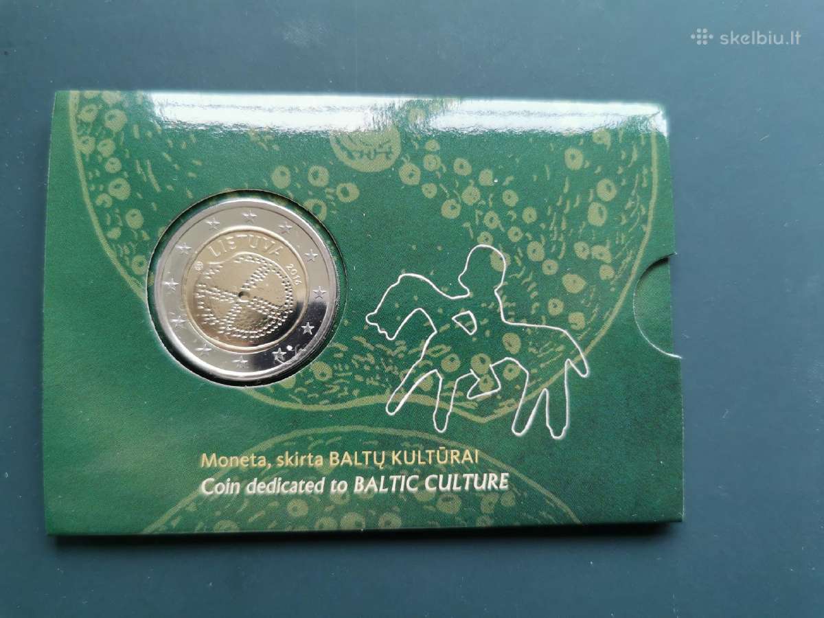 Lietuva 2016 Baltų kultūra kortelėje Bu