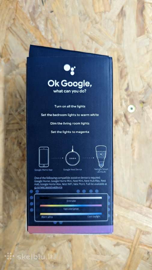 Yeelight Multicolor M2 išmanioji lemputė - nuotraukos Nr. 4