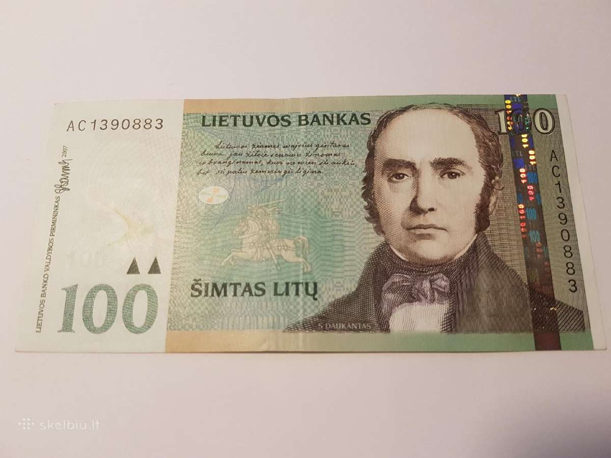 Įvairūs Nepriklausomos Lietuvos Litai gera kaina:) - nuotraukos Nr. 7