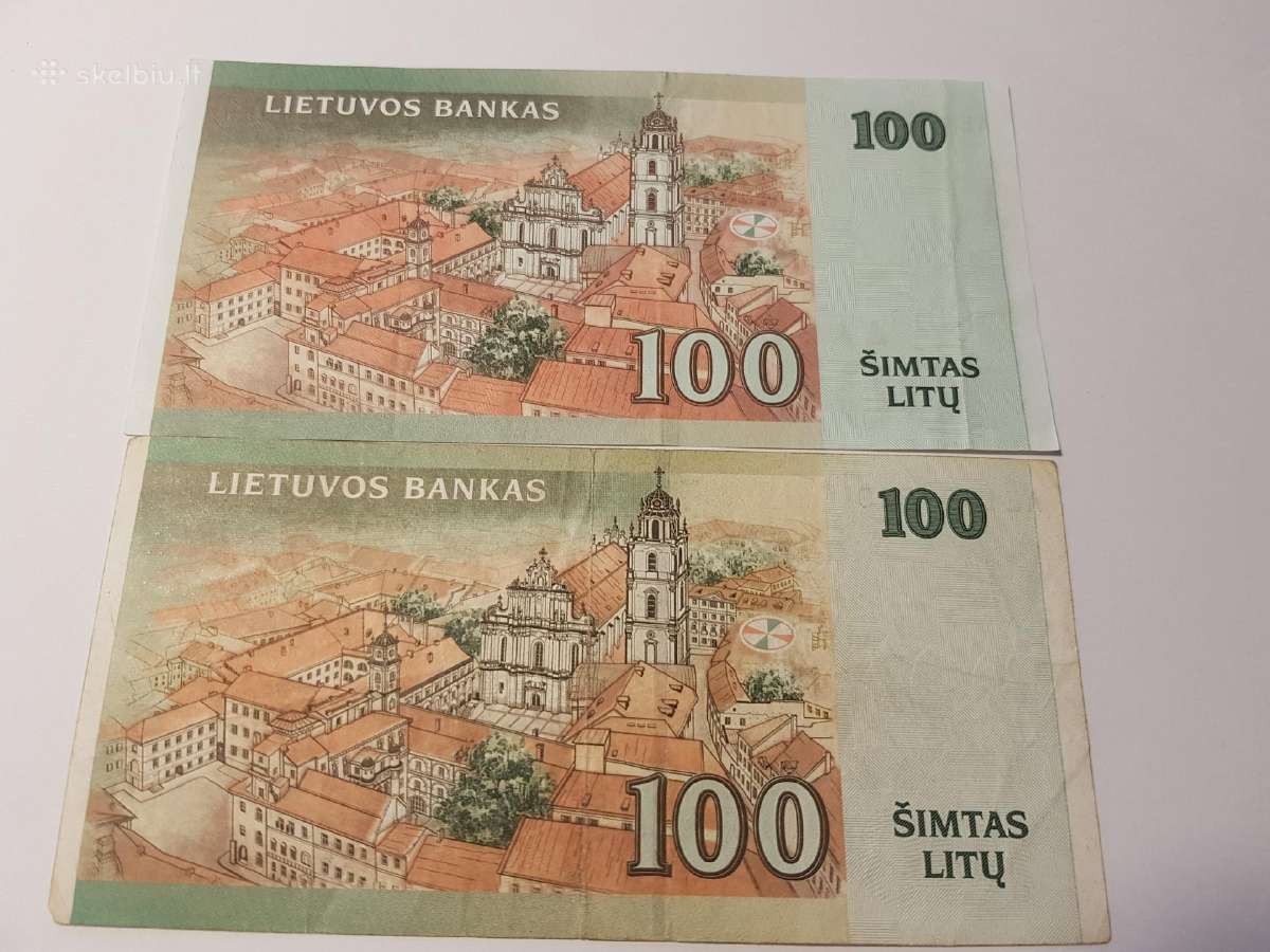 Įvairūs Nepriklausomos Lietuvos Litai gera kaina:) - nuotraukos Nr. 10