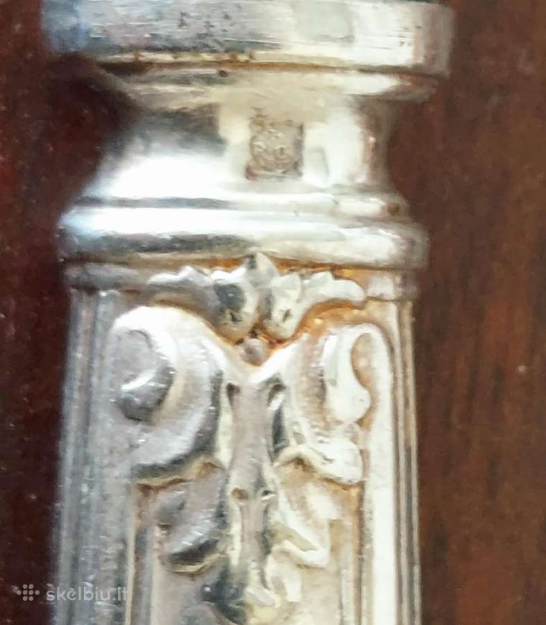 Serviravimo įrankiai Sidabras Prancūzija 1891-1912 - nuotraukos Nr. 4