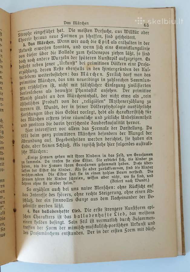 R. Müller-freienfels Poetik 1921 - nuotraukos Nr. 3