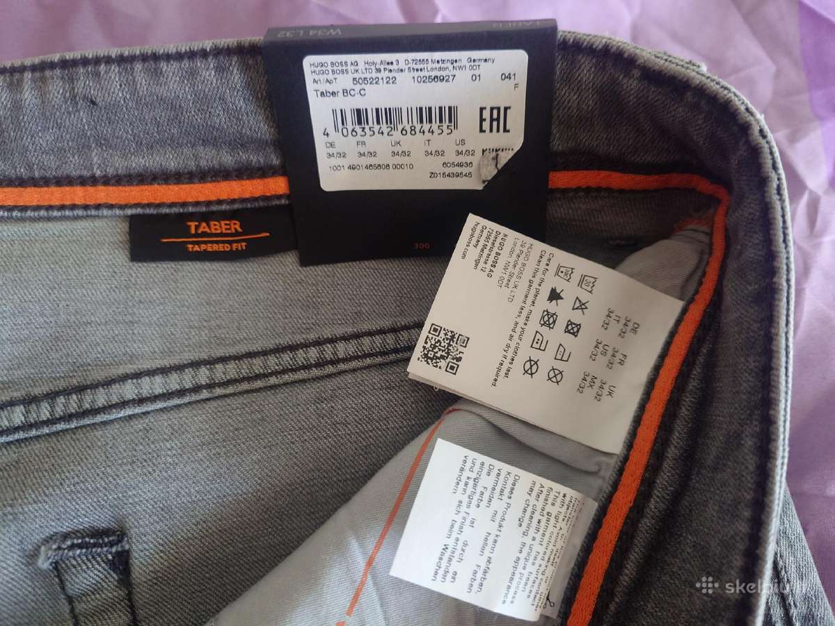 Vyriški džinsai Hugo Boss orange. - nuotraukos Nr. 4