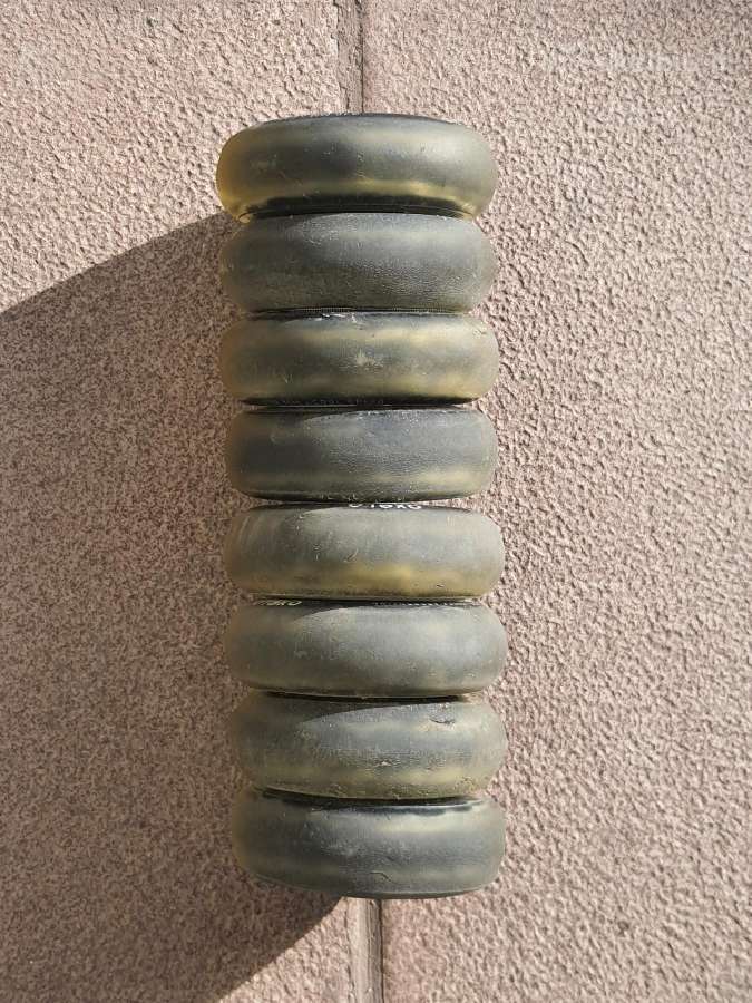 Oxelo 76mm 78a riedučių ratukai - nuotraukos Nr. 2